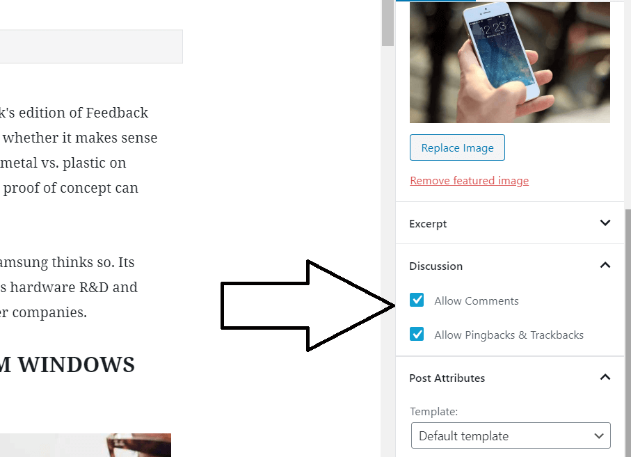 disable comment on wordpress